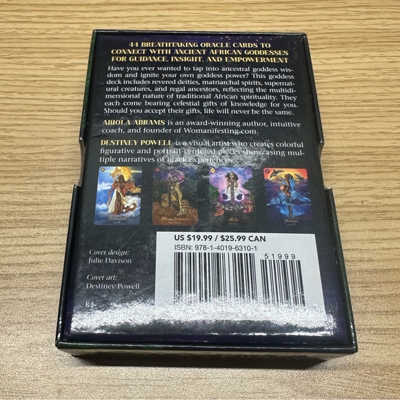 African Goddess Rising Oracle Deck Published by Hay House - Picture 2 of 3